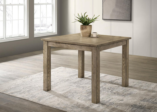 Cardova Counter Height Dining Table in Vineyard Oak - Coaster Furniture