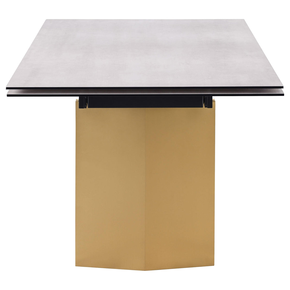 Vesa Dining Table in Beige - Coaster Furniture