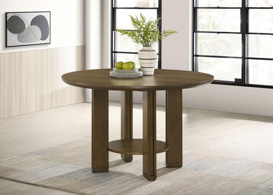 Ottowa Dining Table in Brown - Coaster Furniture
