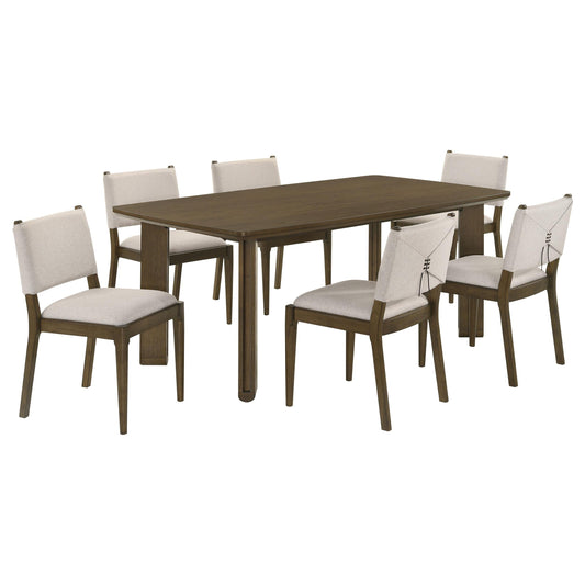 Ottowa Dining Table 7-Piece Set in Brown - Coaster Furniture