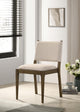 Ottowa Side Chair in Brown - Coaster Furniture