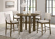 Ottowa Counter Height Dining Set in Brown - Coaster Furniture