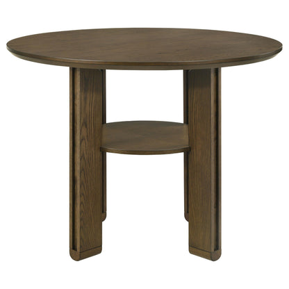 Ottowa Counter Height Dining Set in Brown - Coaster Furniture