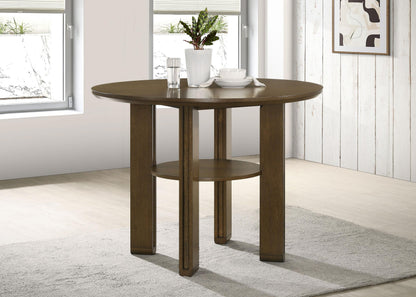 Ottowa Counter Height Dining Table in Brown - Coaster Furniture