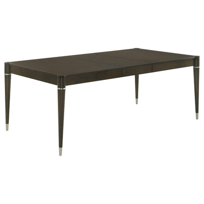 Reseda Dining Set in Beige / Ash Brown - Coaster Furniture