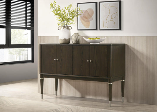 Reseda Sideboard in Beige / Ash Brown - Coaster Furniture