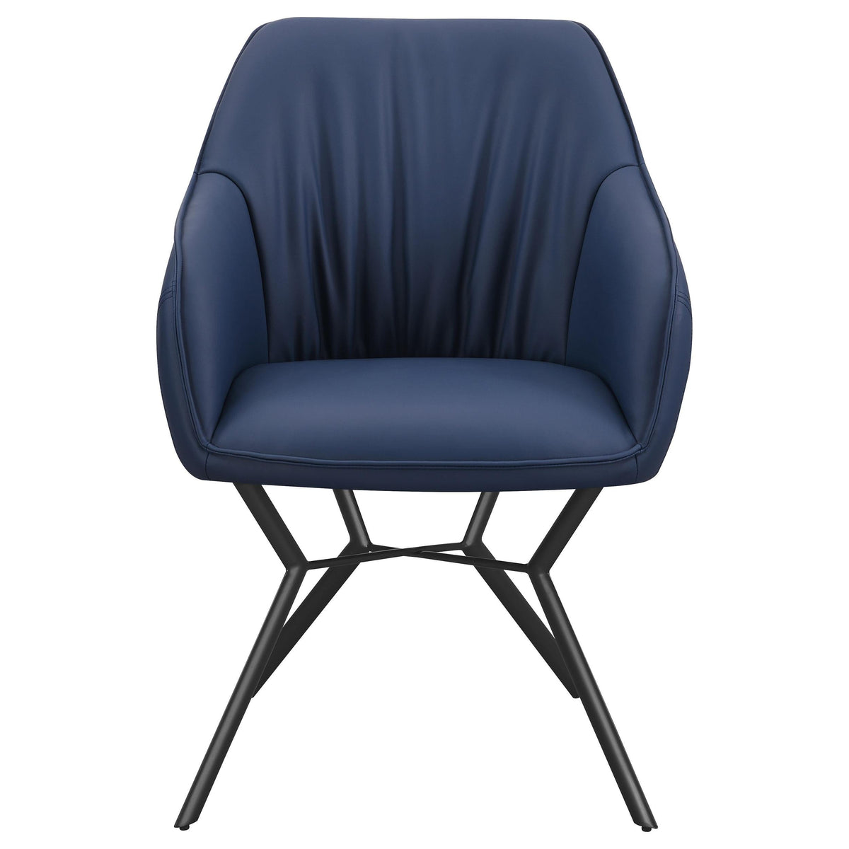 Mayer Arm Chair in Blue - Coaster Furniture