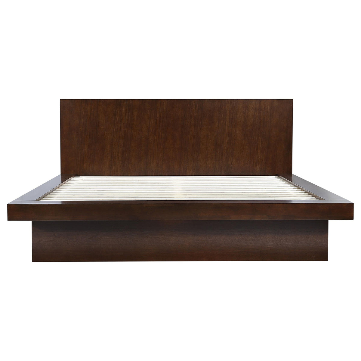 Jessica E King Bed in Cappuccino - Coaster Furniture