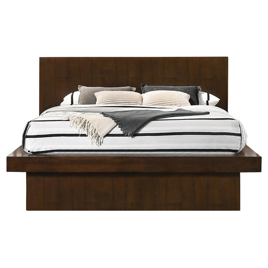 Jessica Queen Bed in Cappuccino - Coaster Furniture