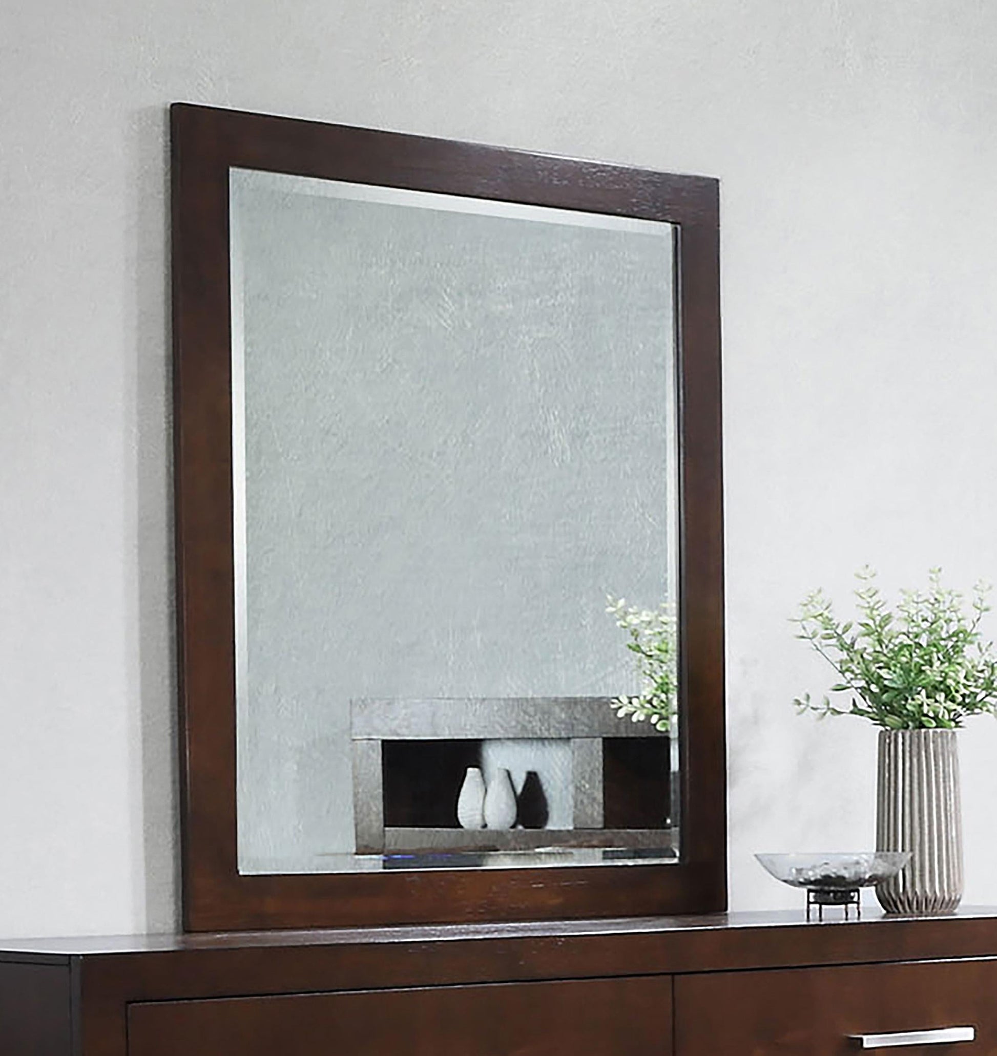 Jessica Dresser Mirror - Cappuccino