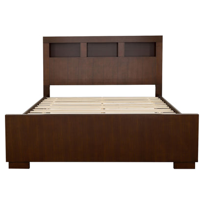 Jessica E King Bed in Cappuccino - Coaster Furniture