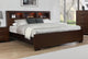 Jessica Queen Bed in Cappuccino - Coaster Furniture