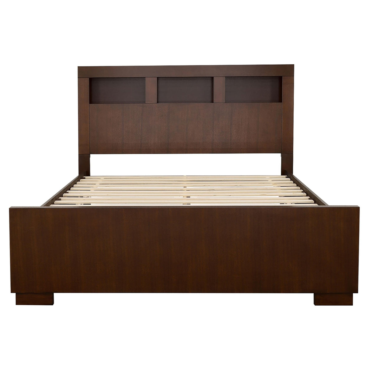 Jessica Queen Bed in Cappuccino - Coaster Furniture