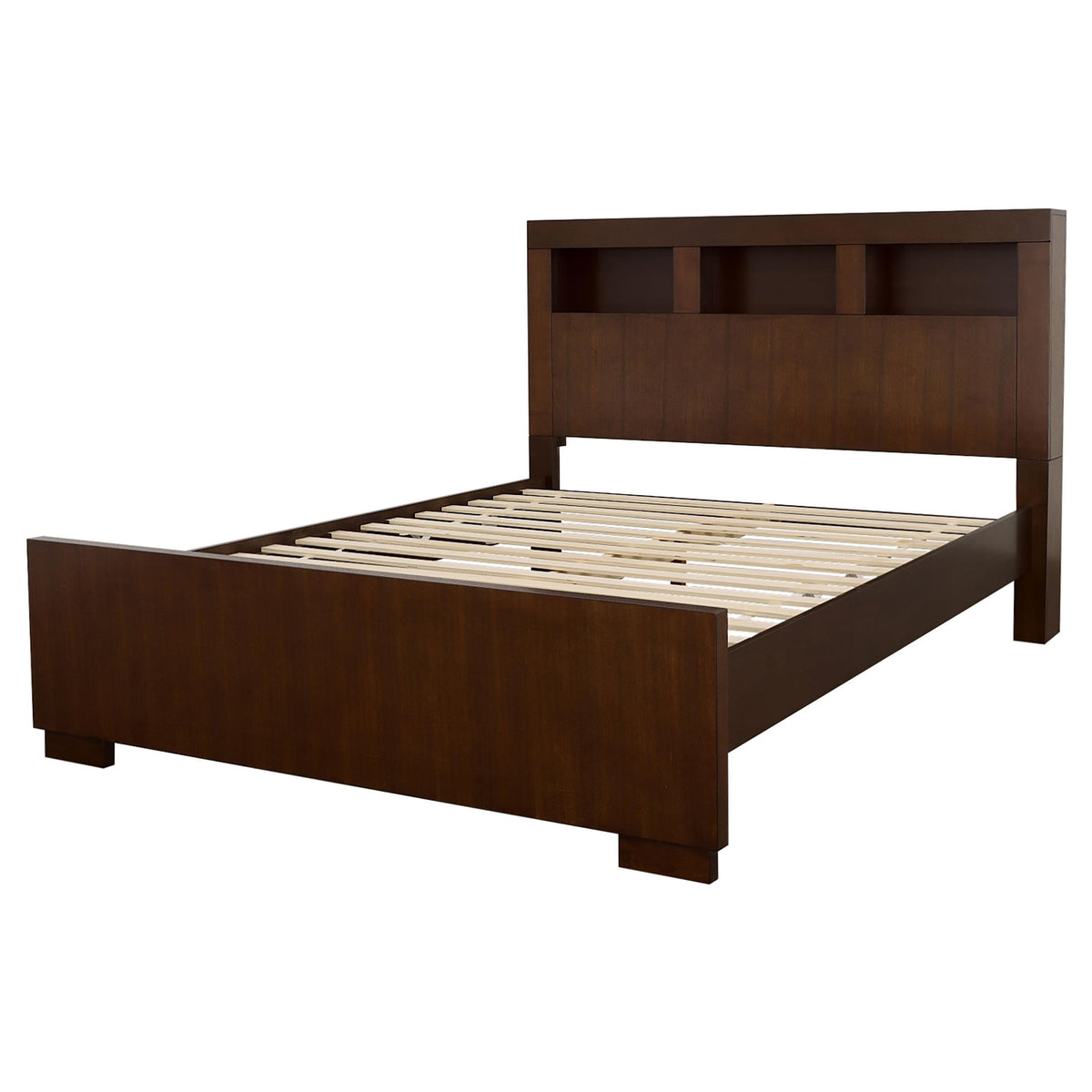 Jessica Queen Bed in Cappuccino - Coaster Furniture