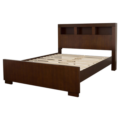 Jessica Queen Bed in Cappuccino - Coaster Furniture