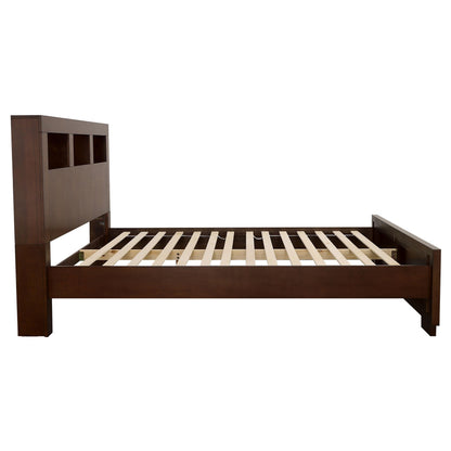 Jessica Queen Bed in Cappuccino - Coaster Furniture