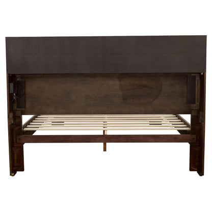 Jessica Queen Bed in Cappuccino - Coaster Furniture