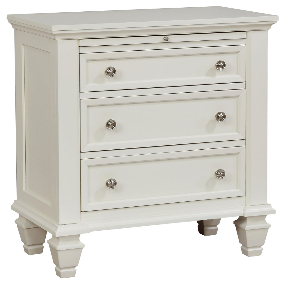 Sandy Beach E King 4-Piece Set in Cream White - Coaster Furniture