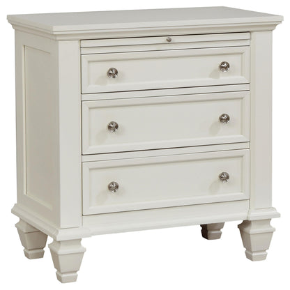 Sandy Beach E King 4-Piece Set in Cream White - Coaster Furniture