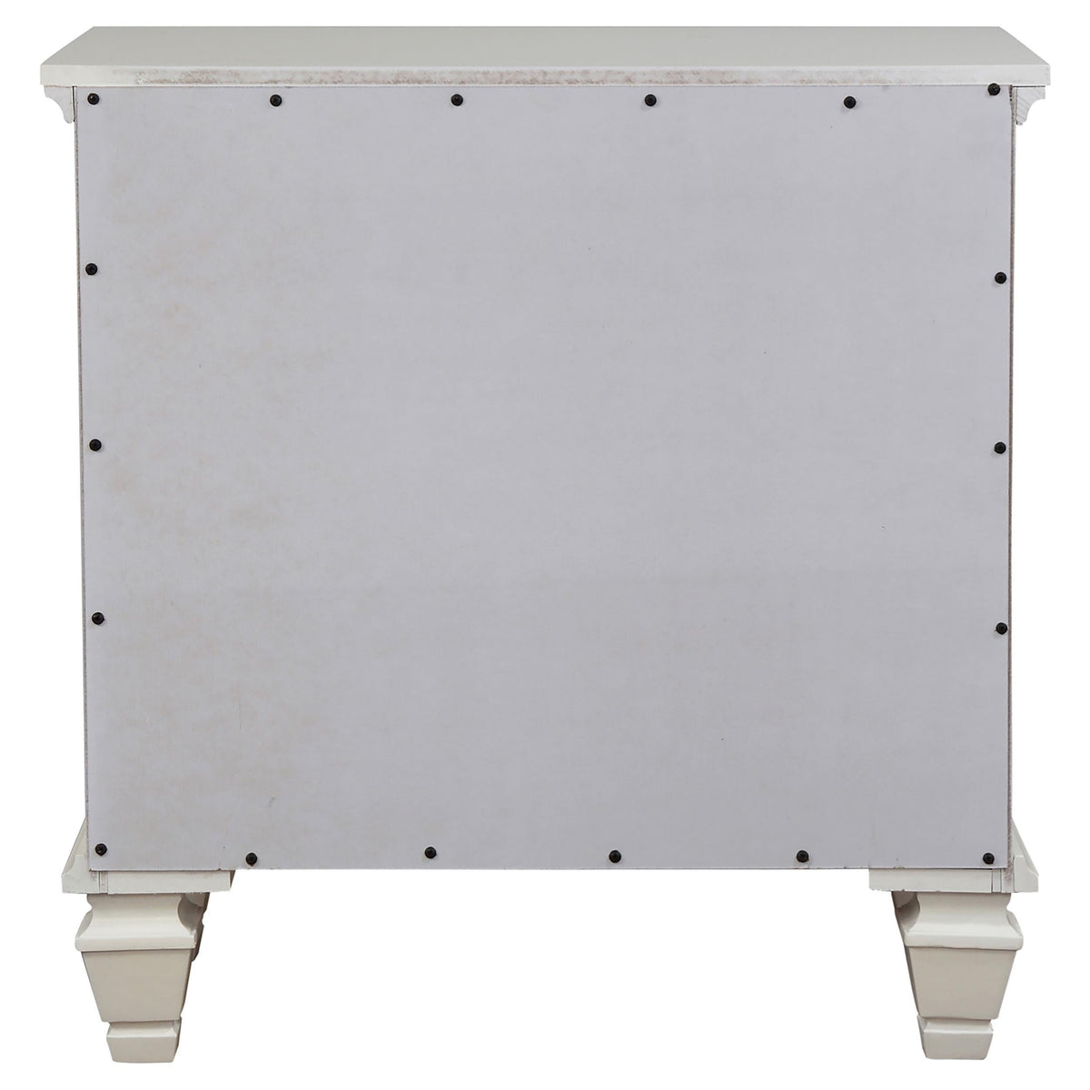 Sandy Beach Nightstand in Cream White - Coaster Furniture