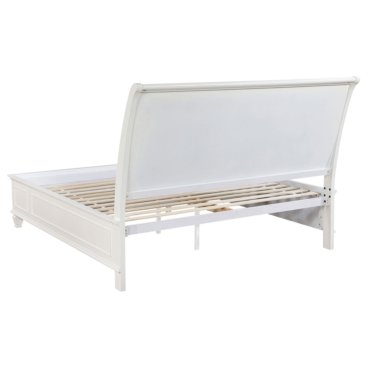 Sandy Beach E King Bed in Cream White - Coaster Furniture