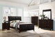 Carlton Bed 5-Piece Set in Cappuccino