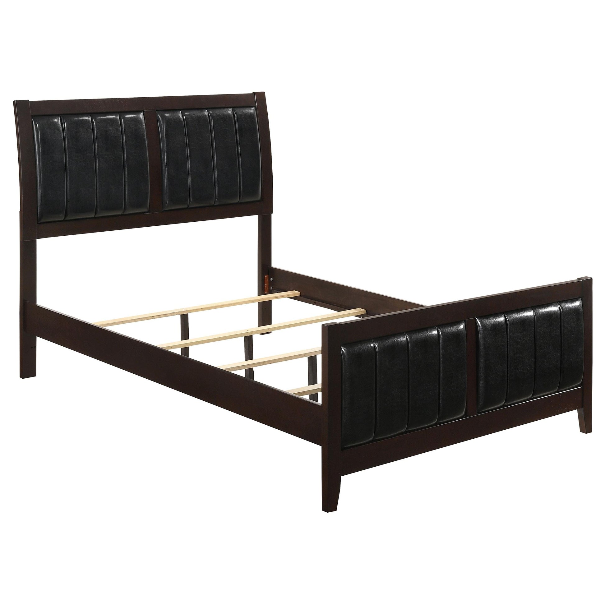 Carlton Bed 5-Piece Set in Cappuccino