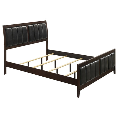 Carlton Bed 5-Piece Set in Cappuccino
