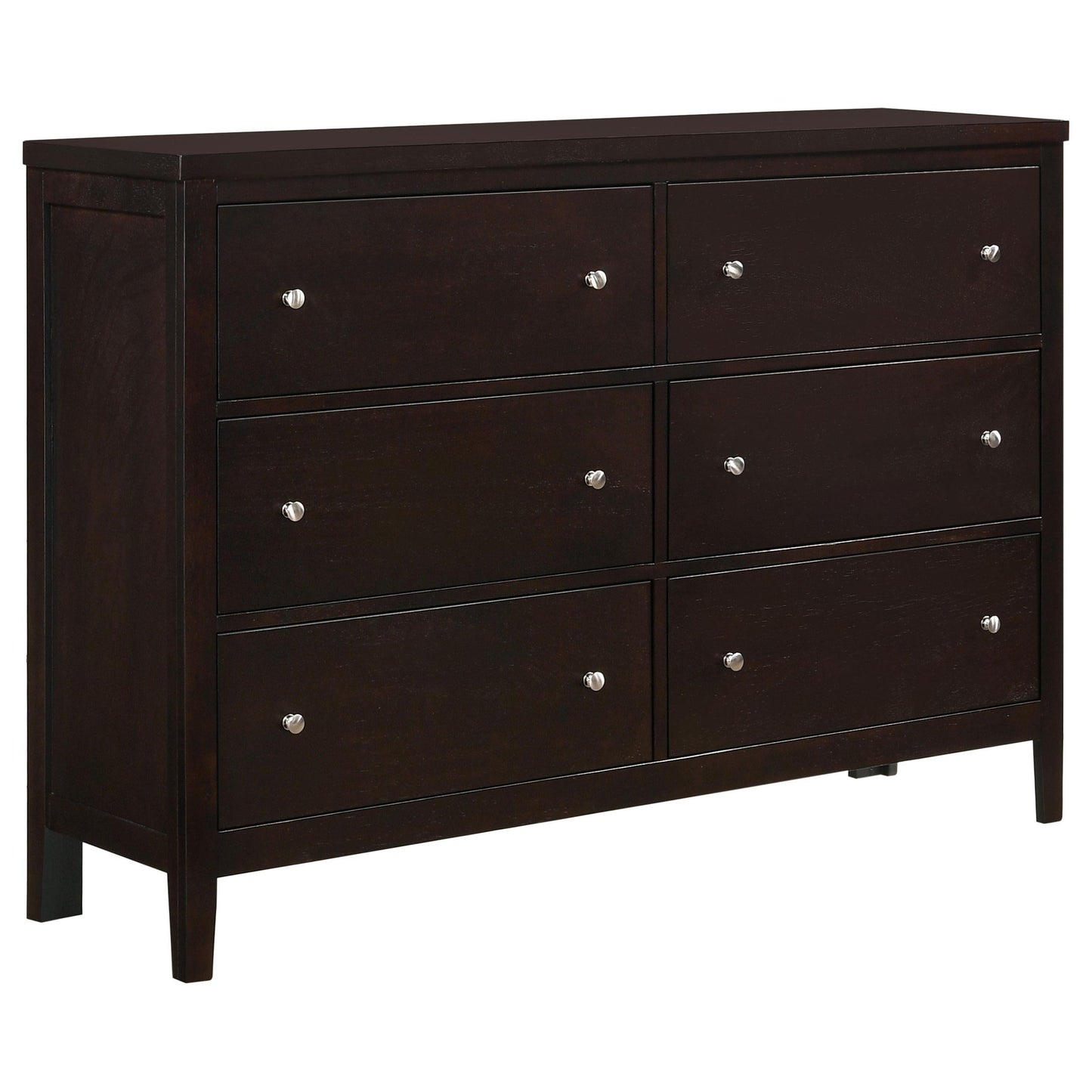 Carlton Bed 5-Piece Set in Cappuccino