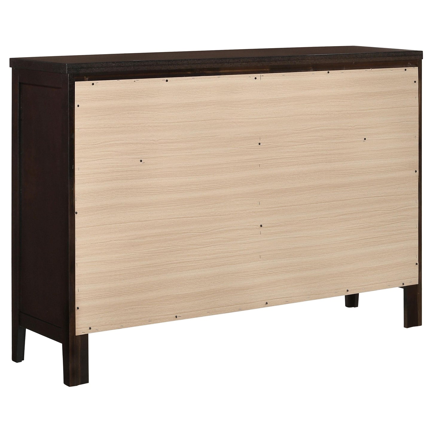 Carlton Bed 5-Piece Set in Cappuccino