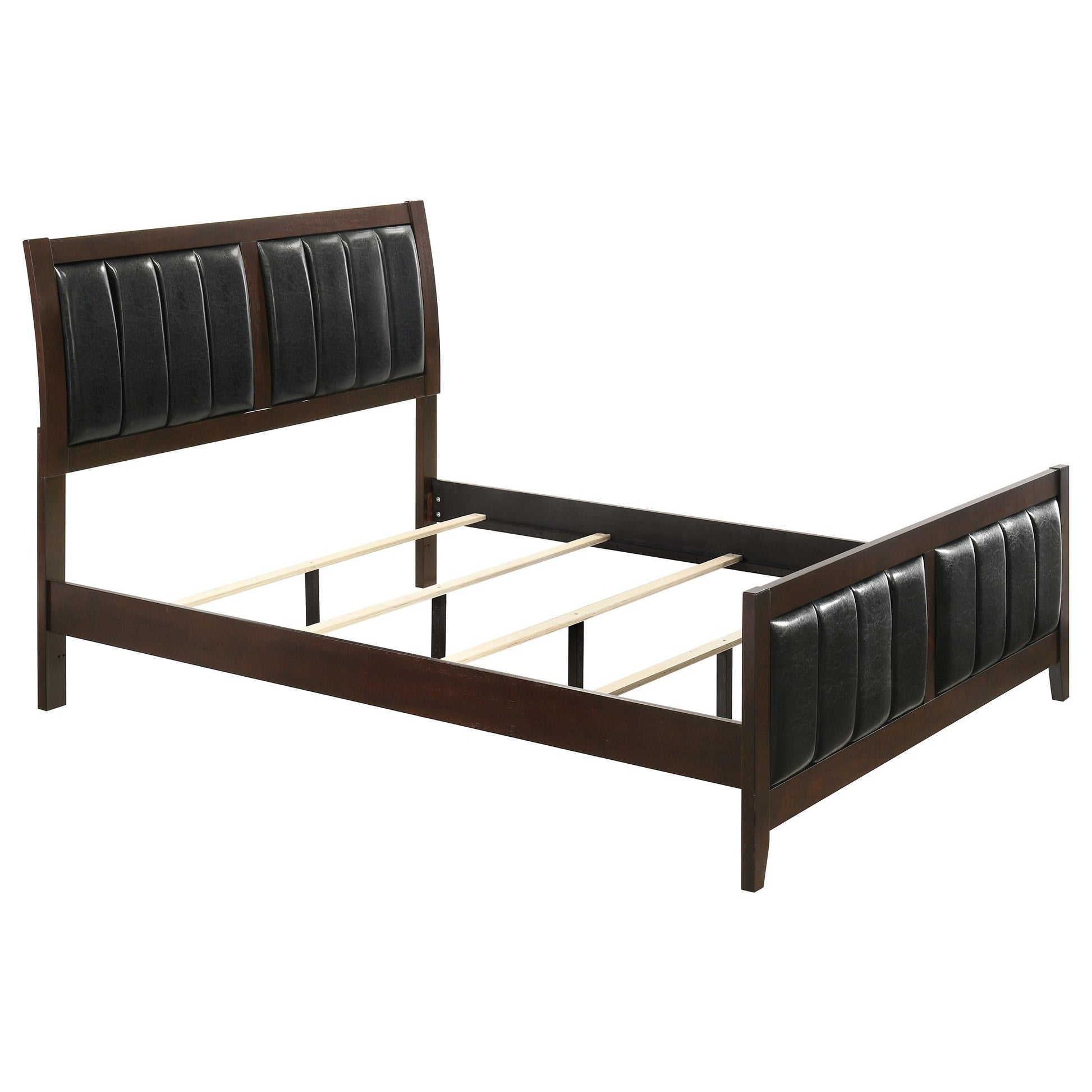 Carlton Bed 5-Piece Set in Cappuccino