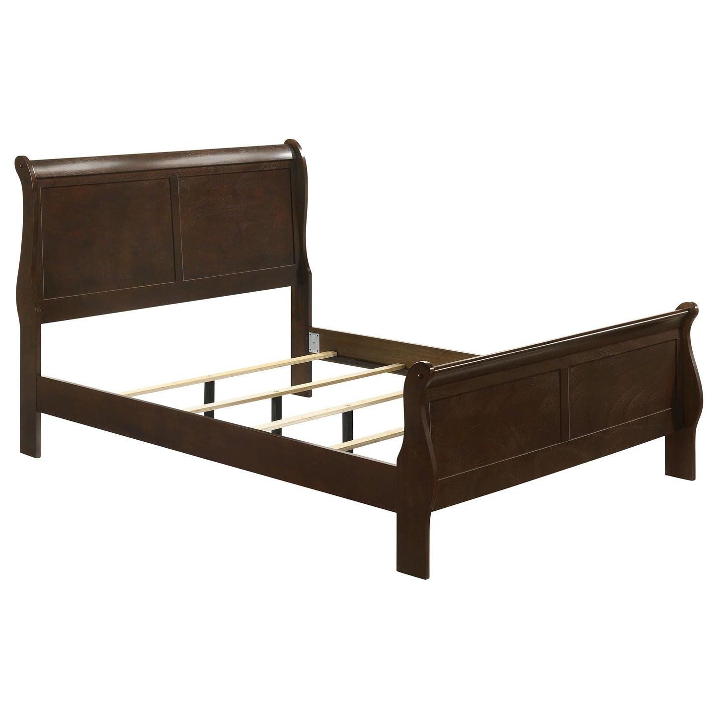 Louis Philippe Full Bed - Cappuccino