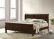 Louis Philippe E King Bed - Cappuccino