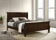 Louis Philippe Queen Bed - Cappuccino