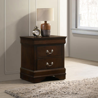 Louis Philippe Nightstand - Cappuccino