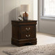 Louis Philippe Nightstand - Cappuccino