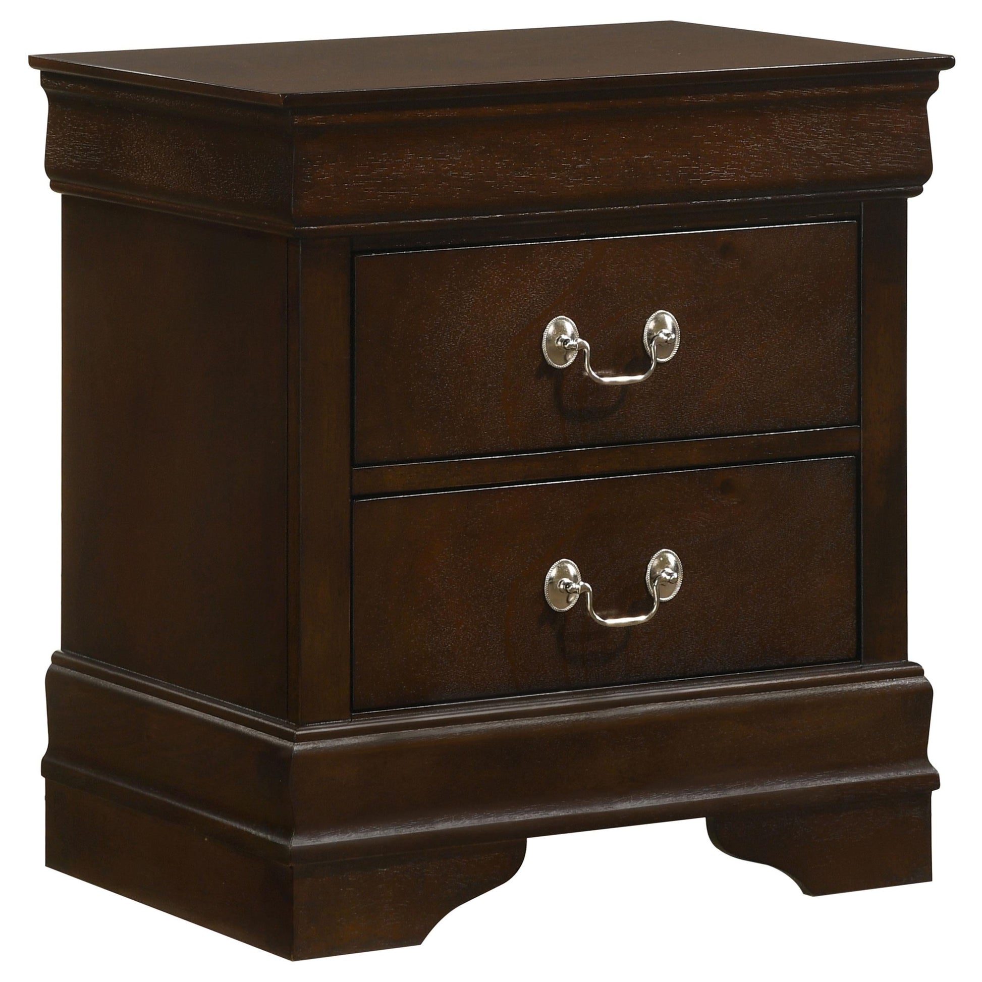Louis Philippe Nightstand - Cappuccino