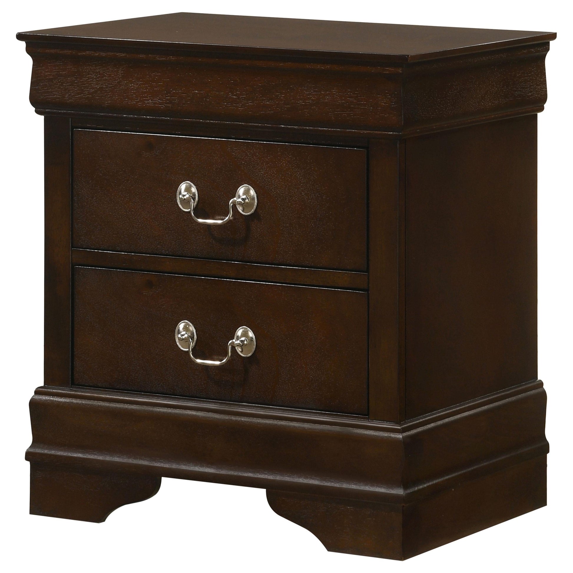 Louis Philippe Nightstand - Cappuccino