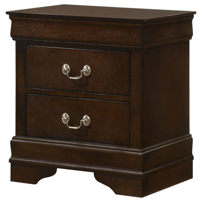 Louis Philippe Nightstand - Cappuccino