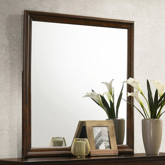 Louis Philippe Dresser Mirror - Cappuccino