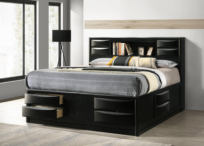 Briana Bed in Black