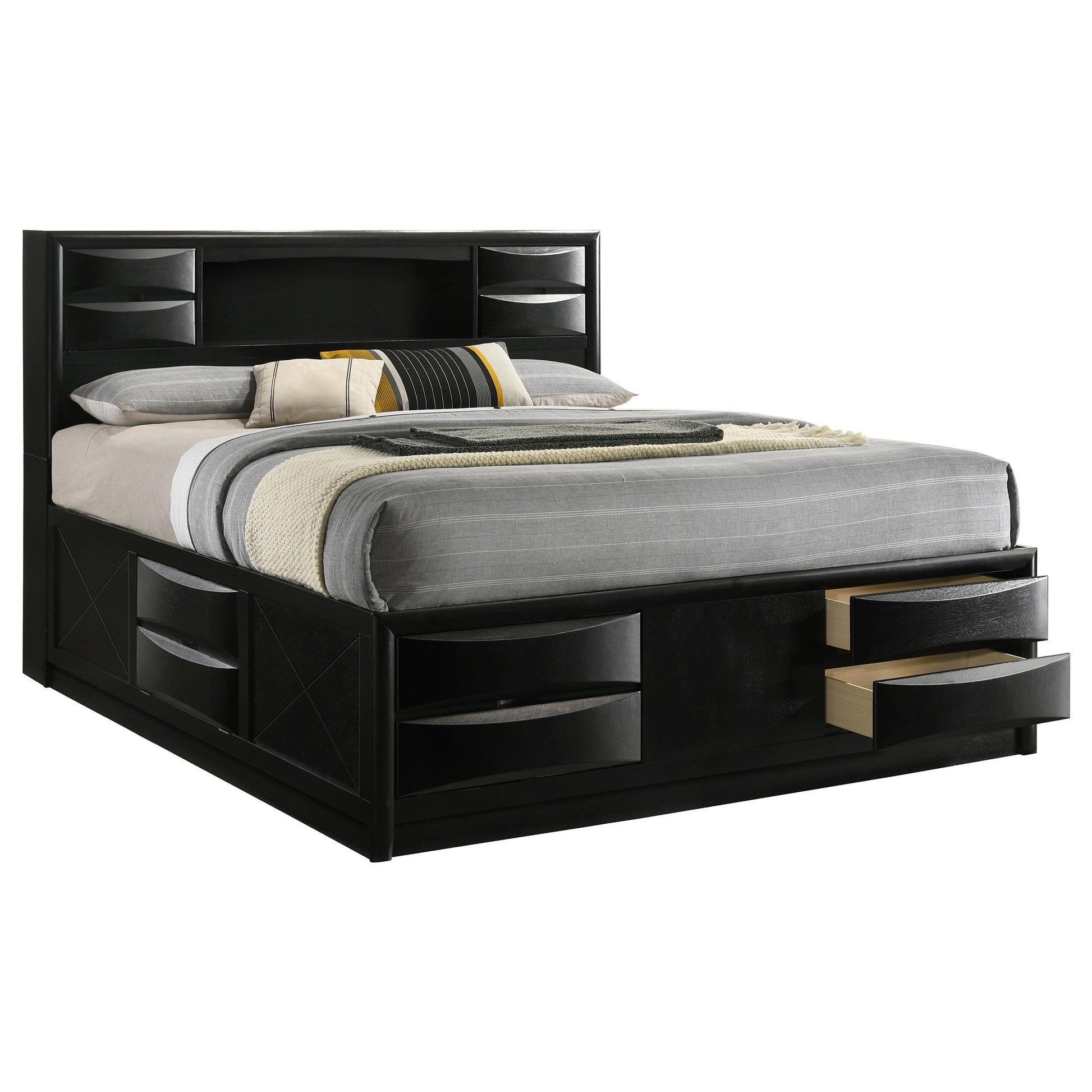 Briana Bed in Black