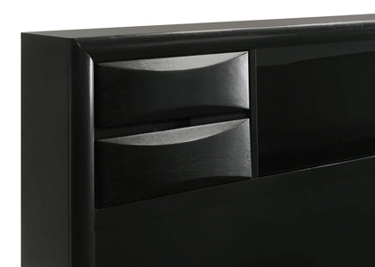 Briana Bed in Black