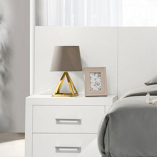 Jessica Nightstand Back Panel in Snow White - Coaster Furniture