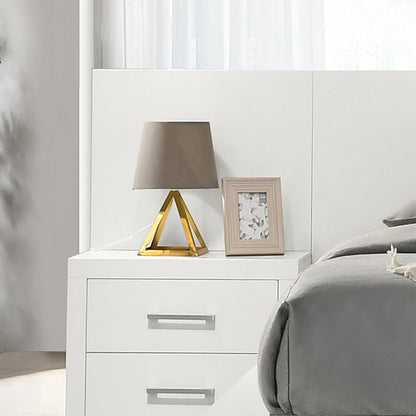 Jessica Nightstand Back Panel in Snow White - Coaster Furniture