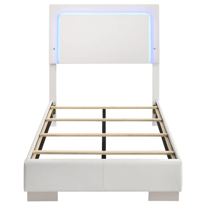 Felicity Twin Bed - White High Gloss