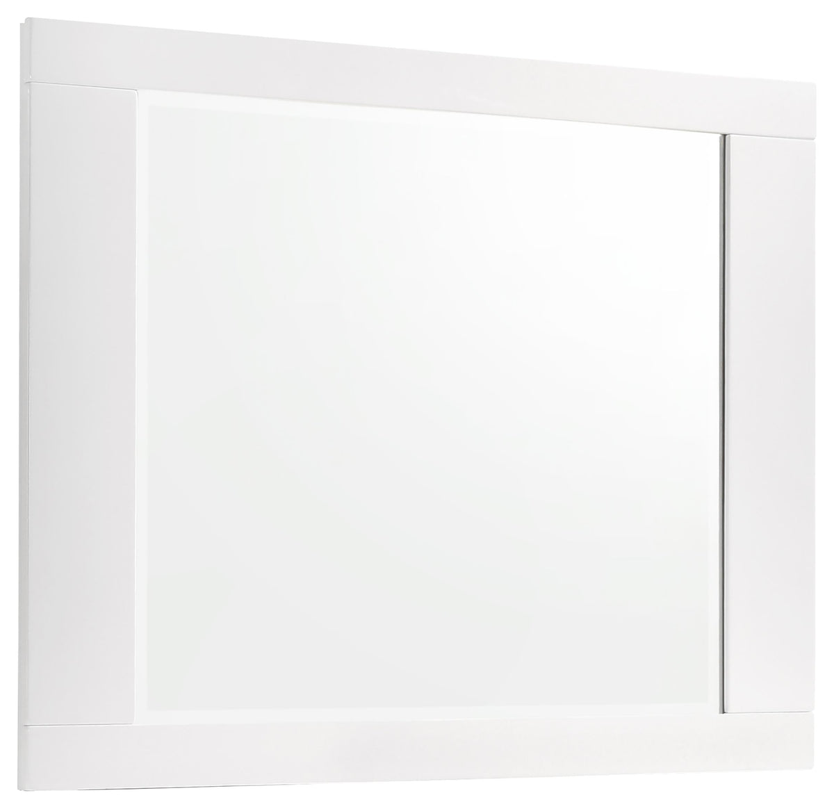 Felicity Dresser Mirror in White High Gloss - Coaster Furniture