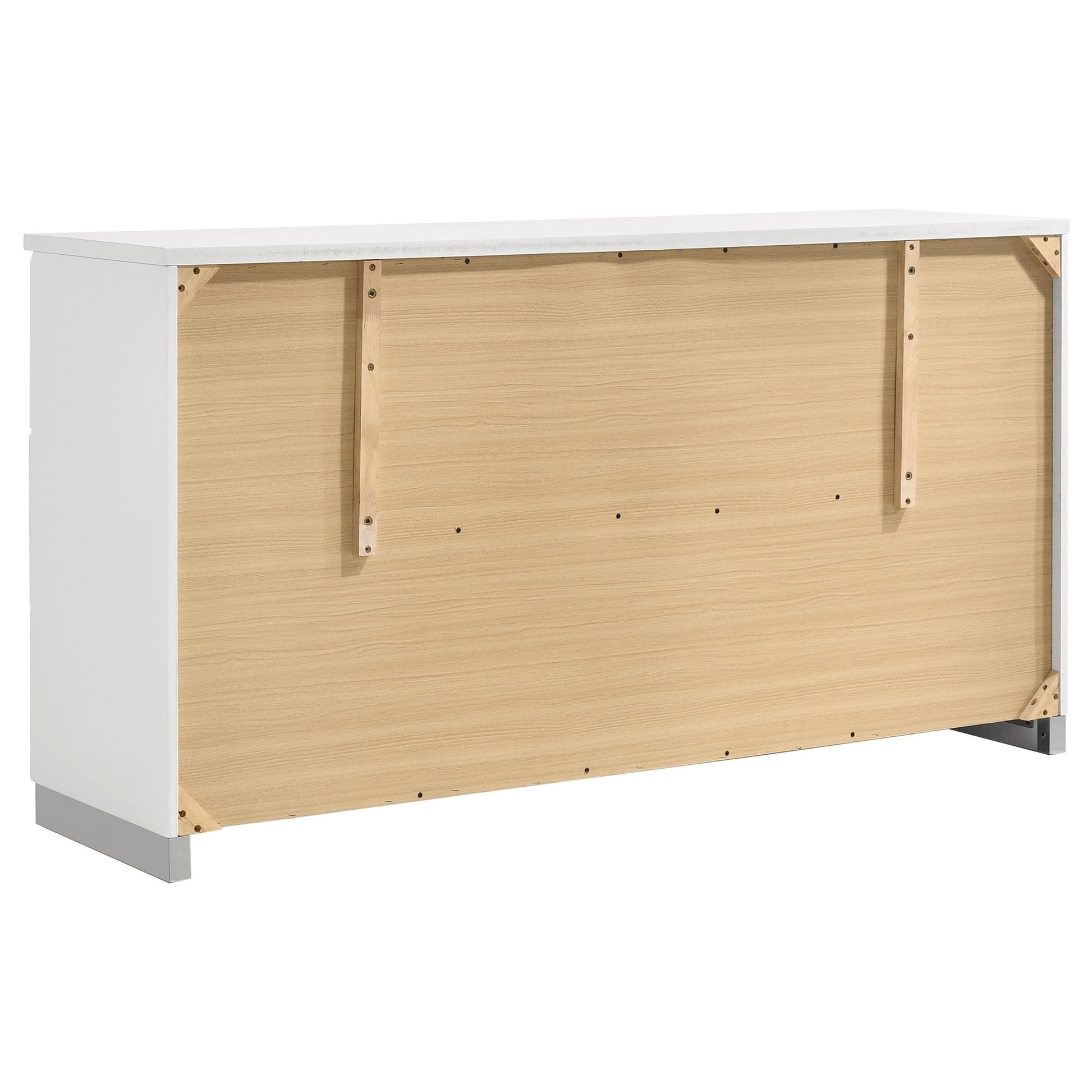 Felicity Bed 4-Piece Set in White