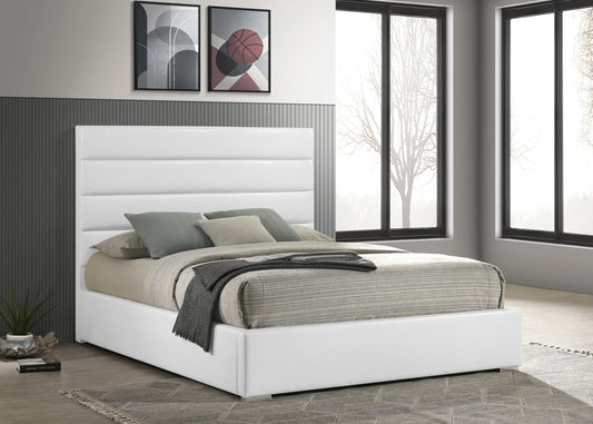 Felicity Queen Bed in White - Coaster Furniture