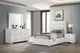 Felicity Bed 4-Piece Set in White